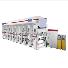 8 Color Computerized Rotogravure Printing Machine For Pvc Shrink Bopp Pet Paper